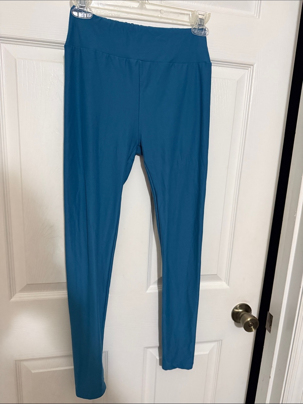 LuLaRoe Kids Teal Blue Leggings
